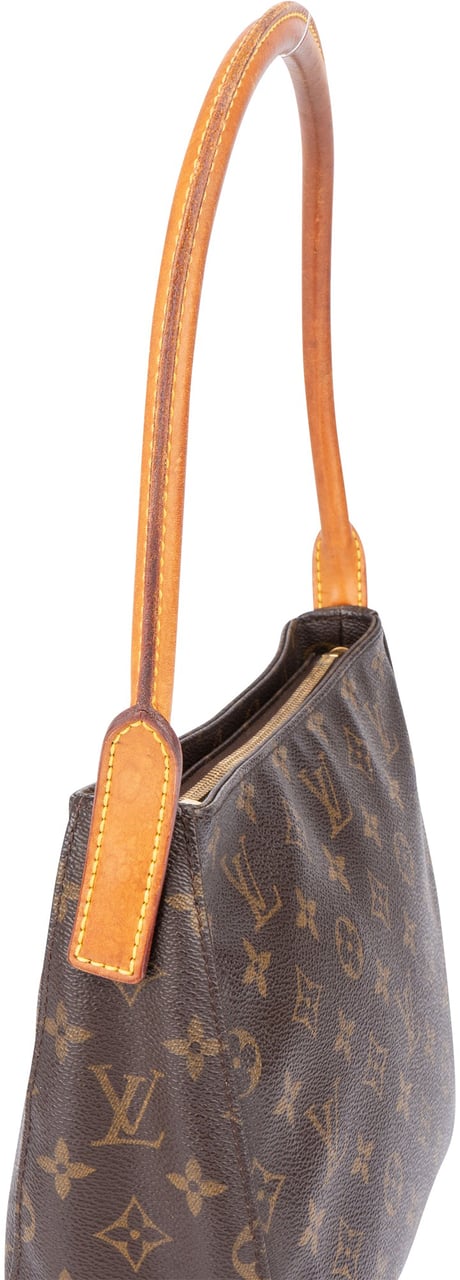 Louis Vuitton Louis Vuitton Canvas Monogram Looping MM Shoulder Bag Bruin