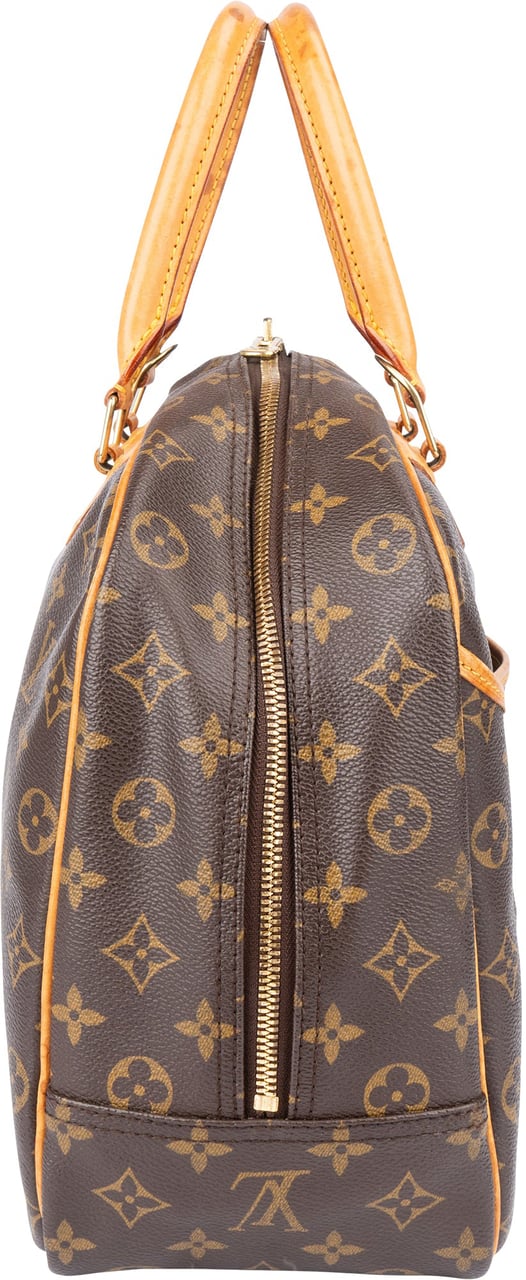 Louis Vuitton Louis Vuitton Canvas Monogram Deauville Handbag Bruin