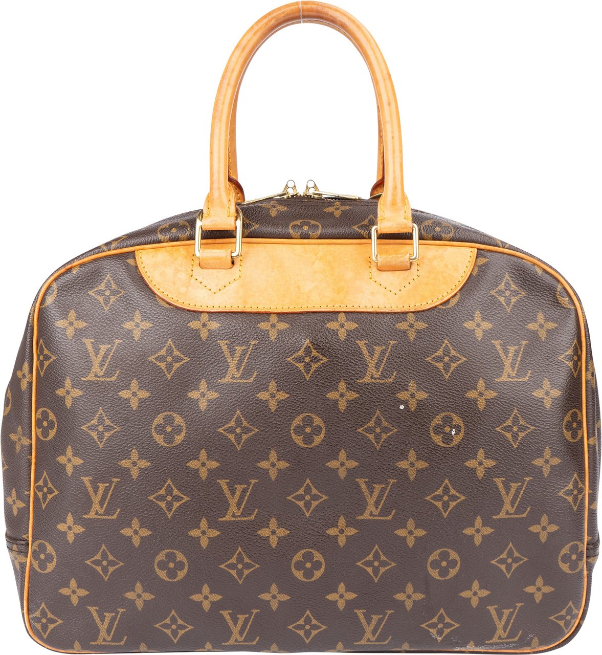Louis Vuitton Louis Vuitton Canvas Monogram Deauville Handbag Bruin