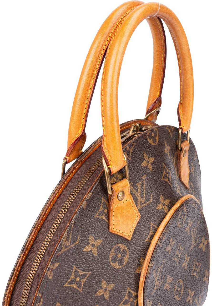 Louis Vuitton Louis Vuitton Canvas Monogram Ellipse PM Handbag Bruin