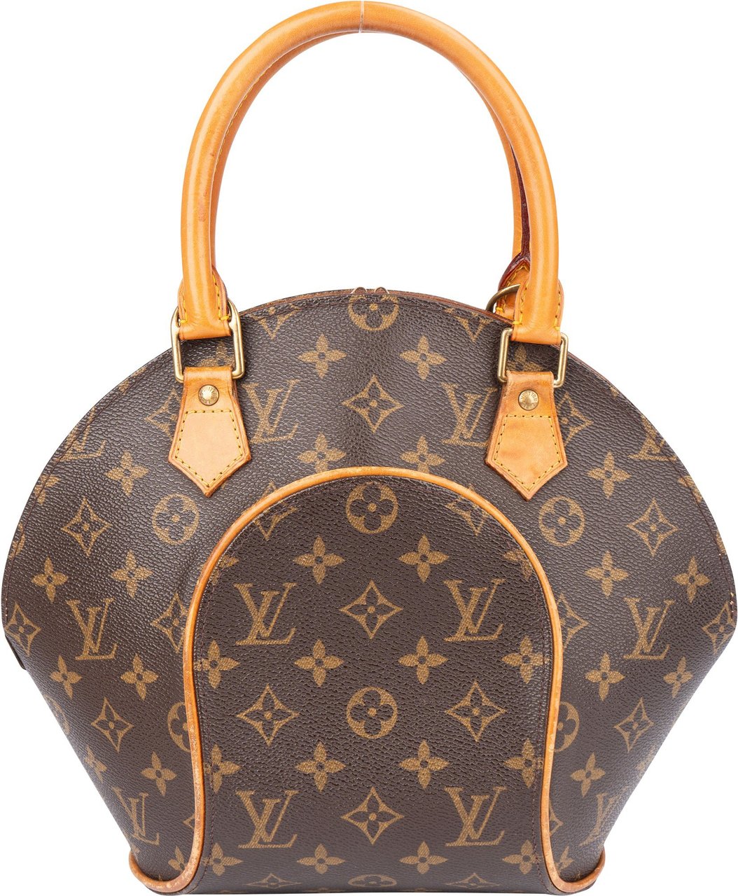 Louis Vuitton Louis Vuitton Canvas Monogram Ellipse PM Handbag Bruin