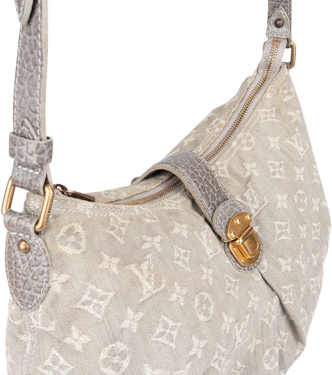 Louis Vuitton Louis Vuitton Denim Monogram Mahina Crossbody / Shoulder Bag Divers