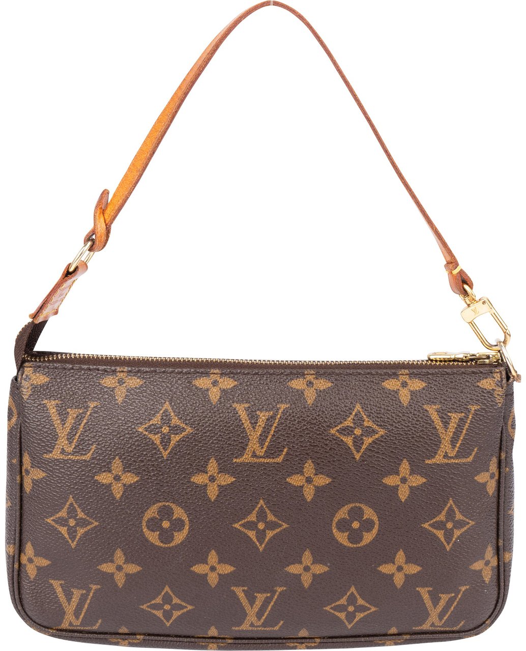 Louis Vuitton Louis Vuitton Canvas Monogram Pochette Accessoire Handbag Bruin