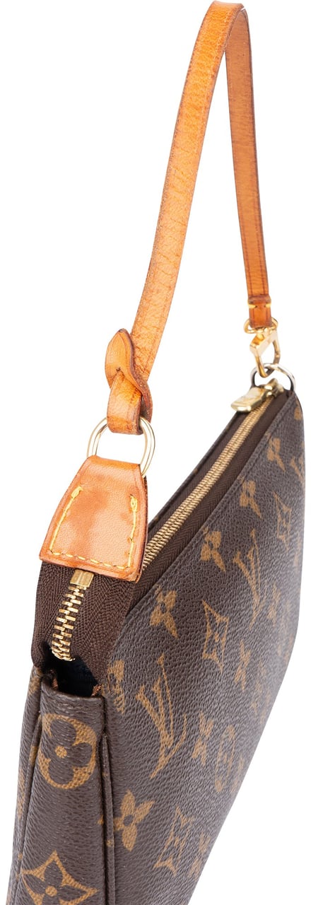 Louis Vuitton Louis Vuitton Canvas Monogram Pochette Accessoire Handbag Bruin