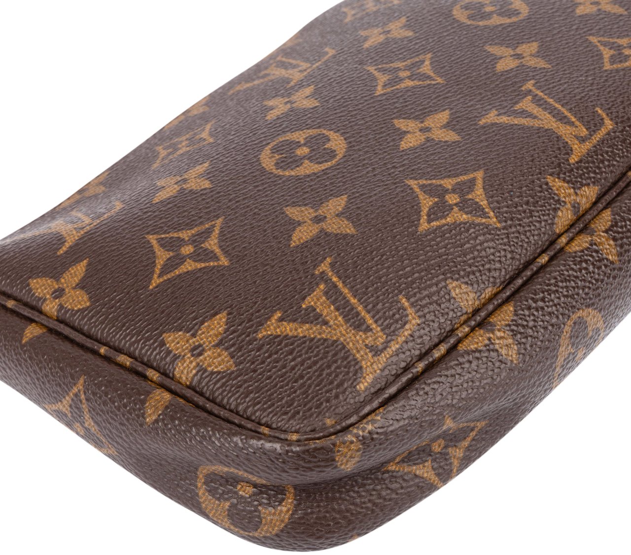 Louis Vuitton Louis Vuitton Canvas Monogram Pochette Accessoire Handbag Bruin