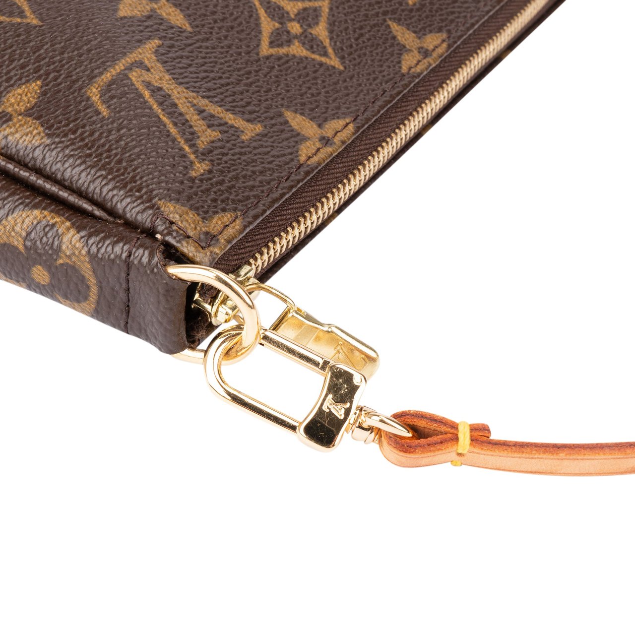 Louis Vuitton Louis Vuitton Canvas Monogram Pochette Accessoire Handbag Bruin