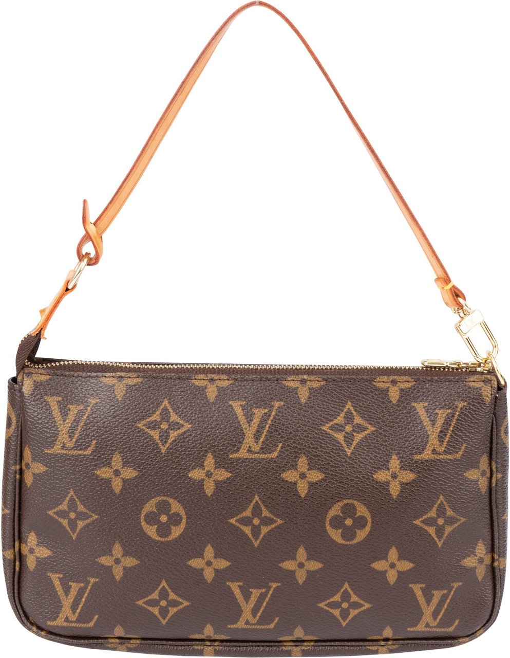 Louis Vuitton Louis Vuitton Canvas Monogram Pochette Accessoire Handbag Bruin