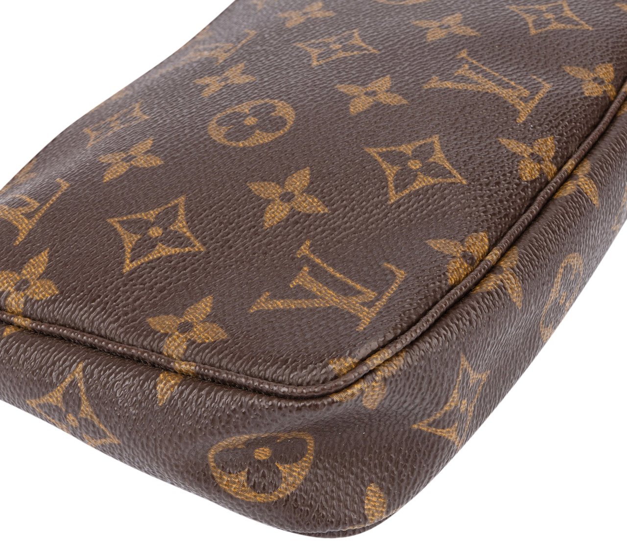 Louis Vuitton Louis Vuitton Canvas Monogram Pochette Accessoire Handbag Bruin