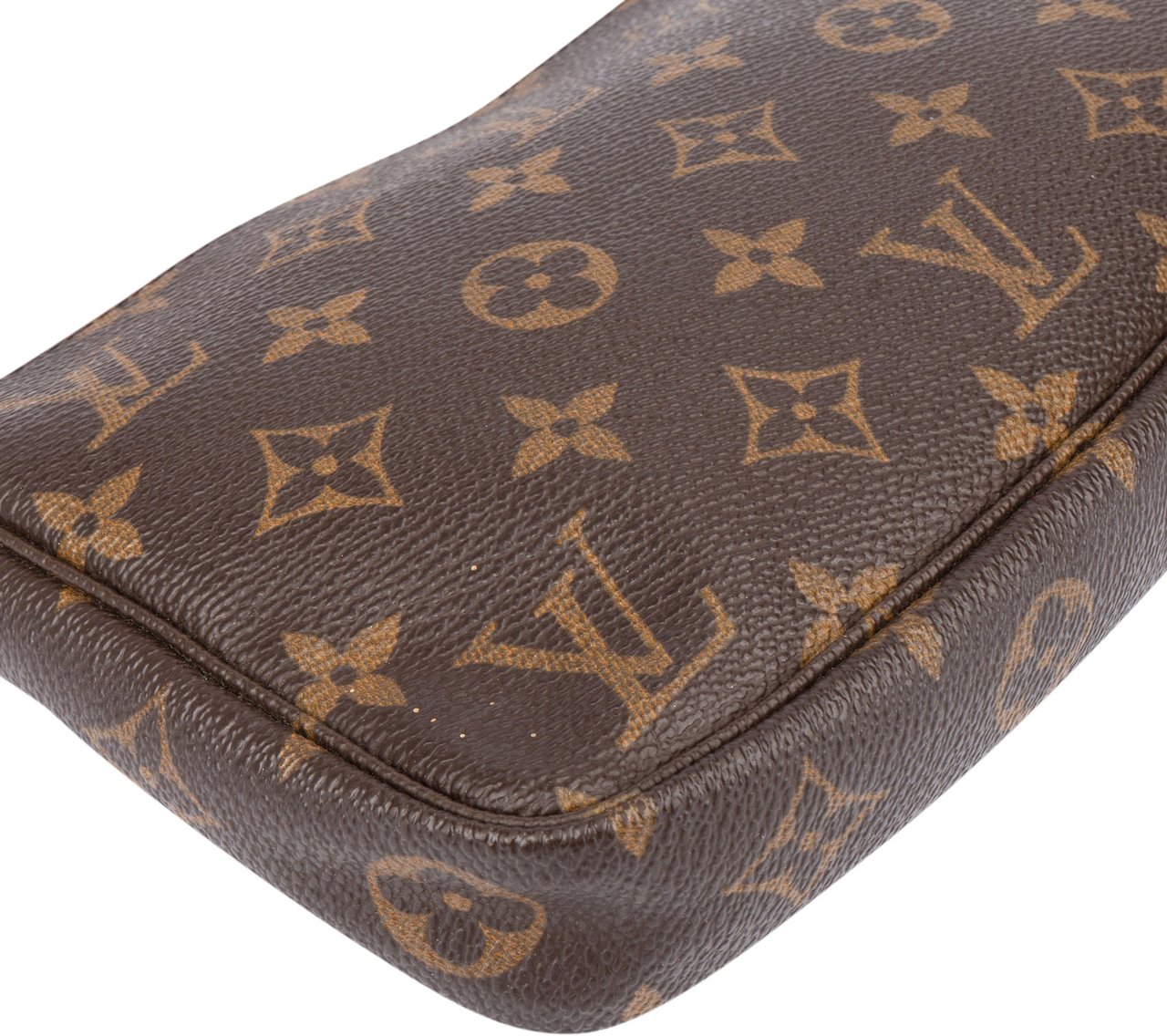 Louis Vuitton Louis Vuitton Canvas Monogram Pochette Accessoire Handbag Bruin