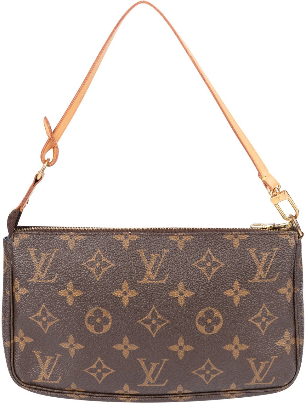 Louis Vuitton Louis Vuitton Canvas Monogram Pochette Accessoire Handbag Bruin