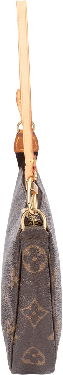Louis Vuitton Louis Vuitton Canvas Monogram Pochette Accessoire Handbag Bruin
