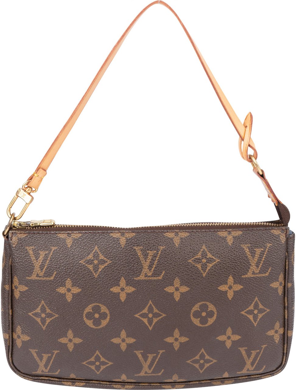 Louis Vuitton Louis Vuitton Canvas Monogram Pochette Accessoire Handbag Bruin