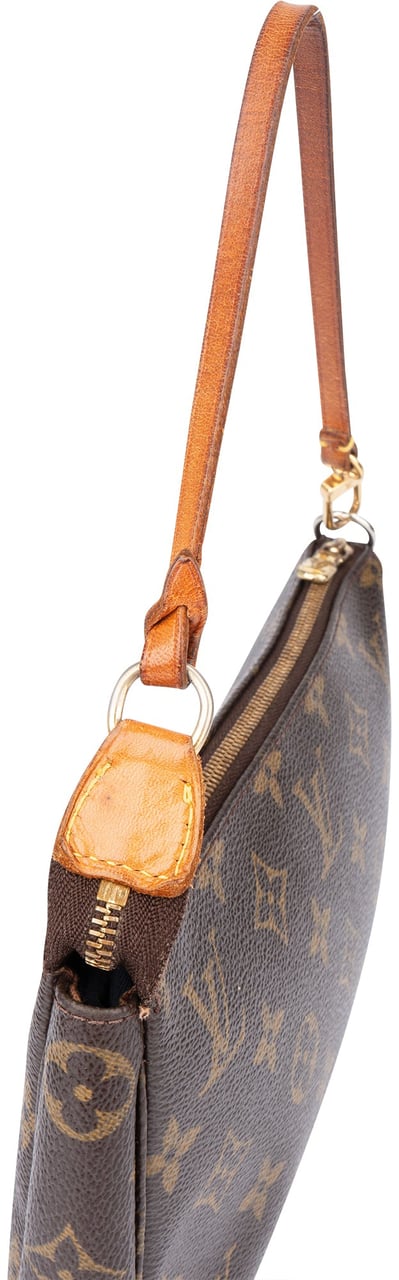 Louis Vuitton Louis Vuitton Canvas Monogram Pochette Accessoire Handbag Bruin