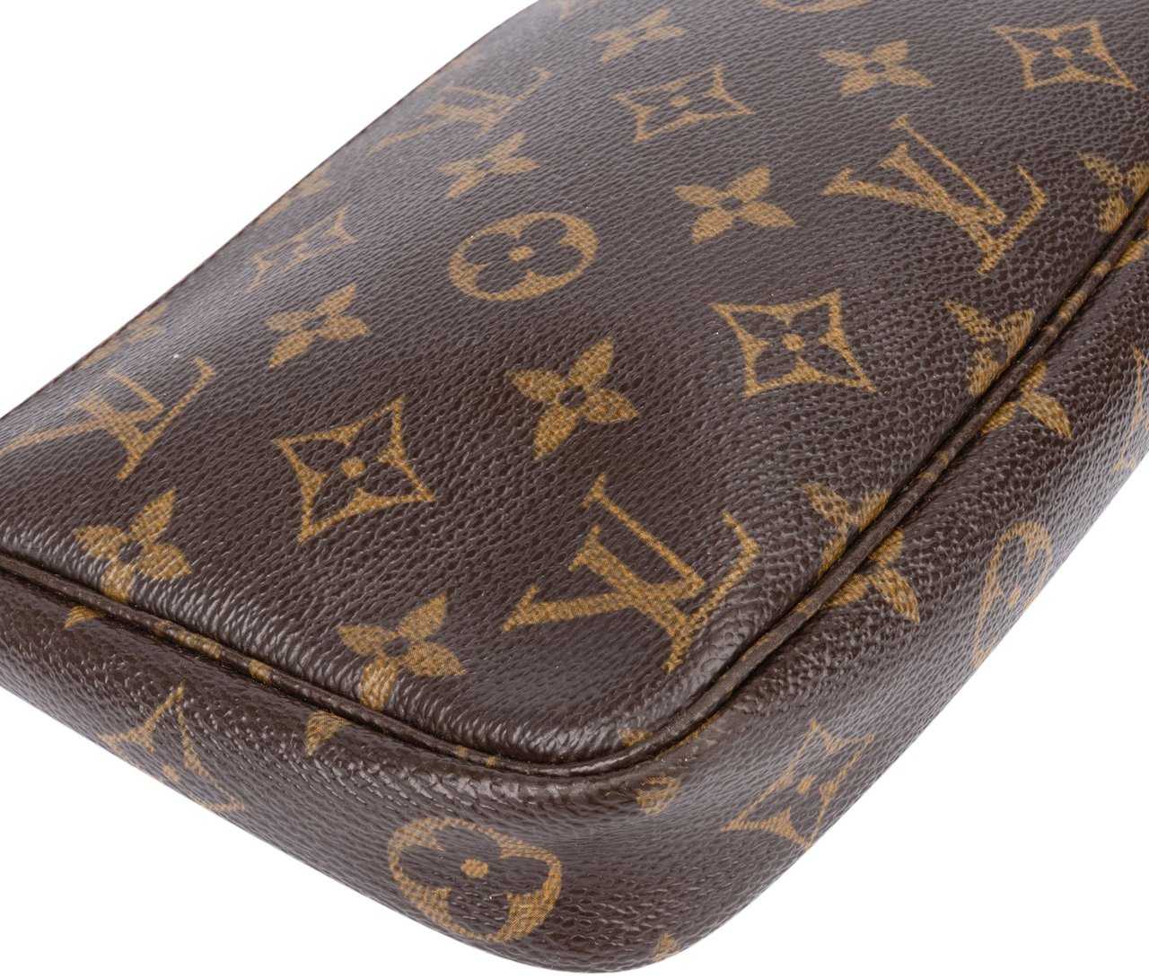 Louis Vuitton Louis Vuitton Canvas Monogram Pochette Accessoire Handbag Bruin