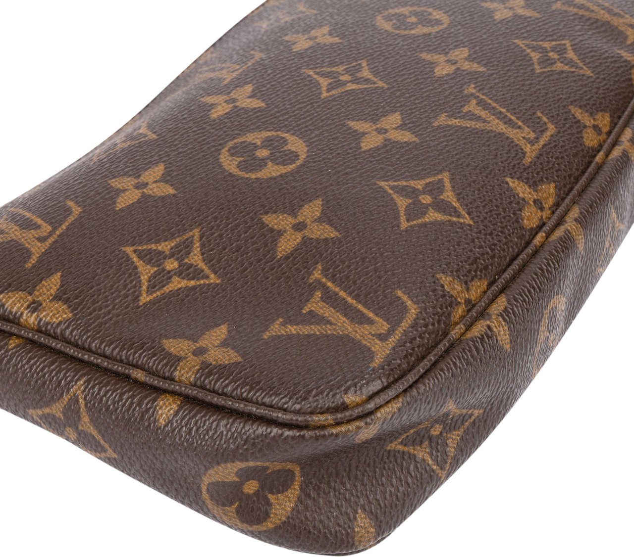 Louis Vuitton Louis Vuitton Canvas Monogram Pochette Accessoire Handbag Bruin