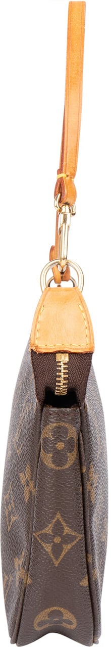 Louis Vuitton Louis Vuitton Canvas Monogram Pochette Accessoire Handbag Bruin