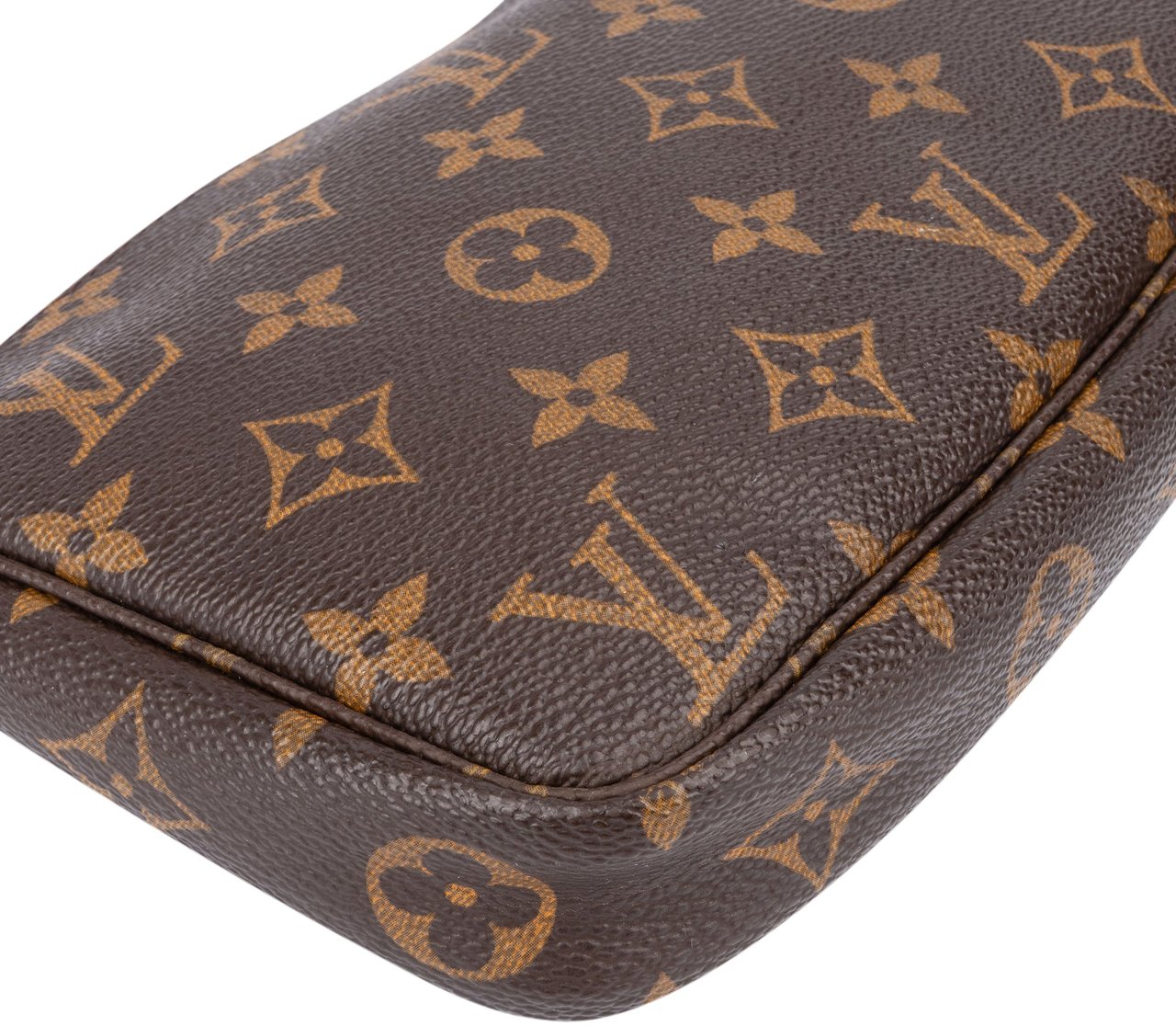 Louis Vuitton Louis Vuitton Canvas Monogram Pochette Accessoire Handbag Bruin