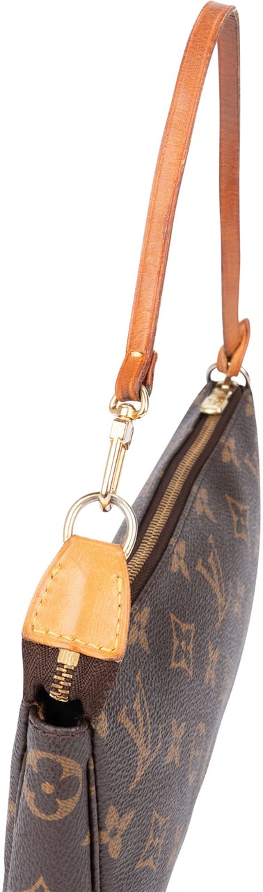 Louis Vuitton Louis Vuitton Canvas Monogram Pochette Accessoire Handbag Bruin