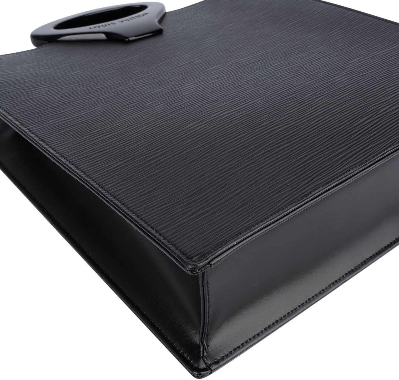 Louis Vuitton Louis Vuitton Noir Epi Leather Ombre Handbag Zwart