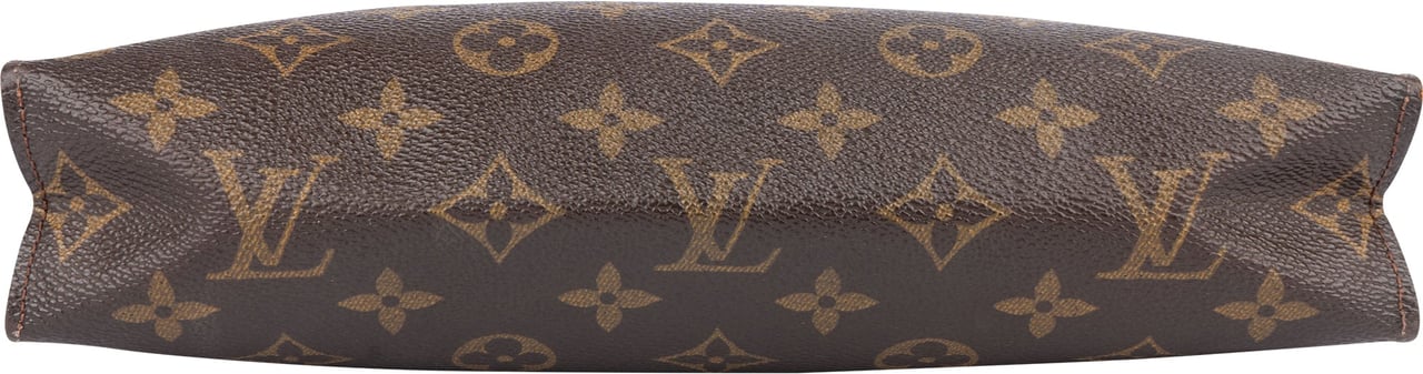 Louis Vuitton Louis Vuitton Canvas Monogram Poche Toilette 25 Clutch Bruin