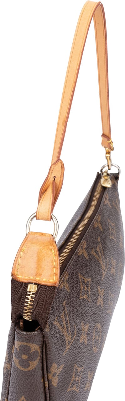 Louis Vuitton Louis Vuitton Canvas Monogram Pochette Accessoire Handbag Bruin