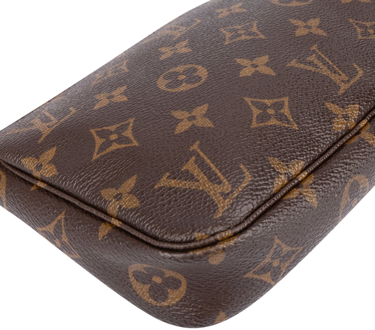 Louis Vuitton Louis Vuitton Canvas Monogram Pochette Accessoire Handbag Bruin