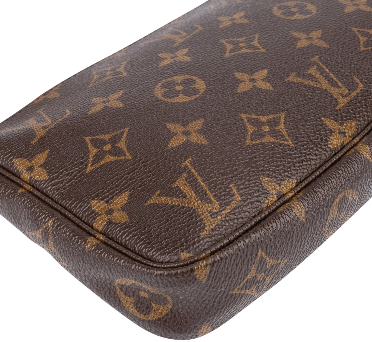 Louis Vuitton Louis Vuitton Canvas Monogram Pochette Accessoire Handbag Bruin