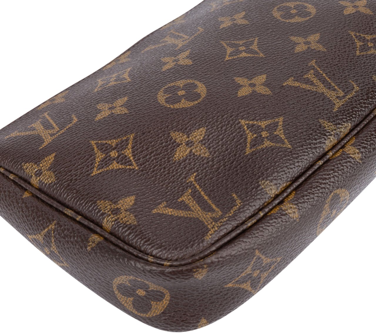 Louis Vuitton Louis Vuitton Canvas Monogram Pochette Accessoire Handbag Bruin