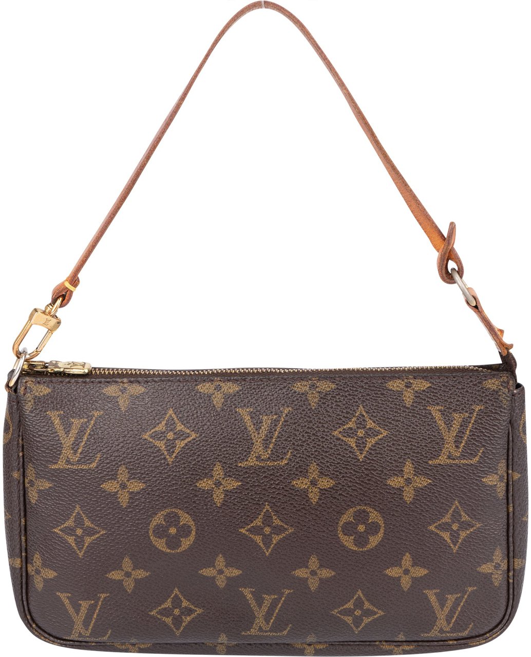 Louis Vuitton Louis Vuitton Canvas Monogram Pochette Accessoire Handbag Bruin