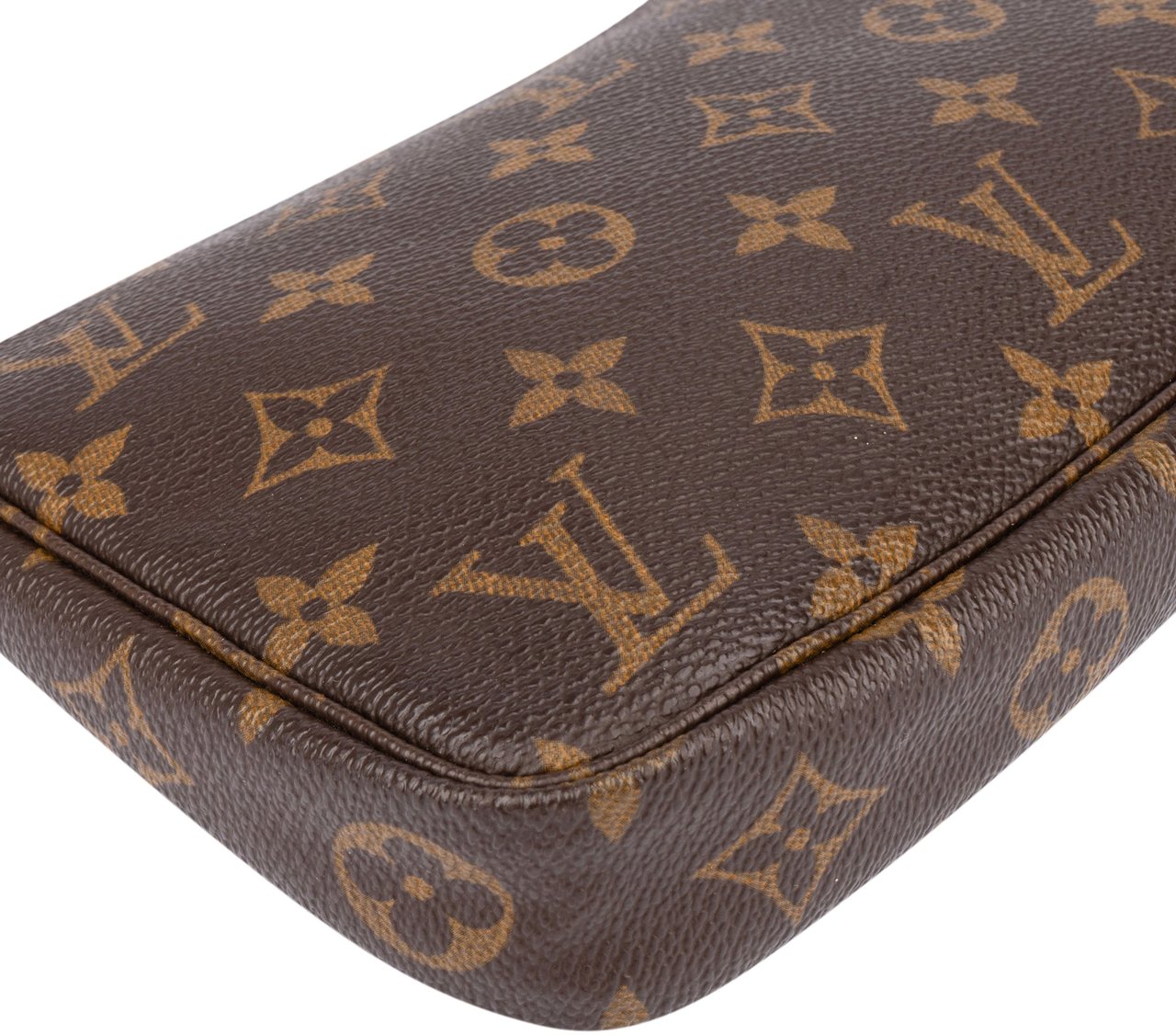 Louis Vuitton Louis Vuitton Canvas Monogram Pochette Accessoire Handbag Bruin