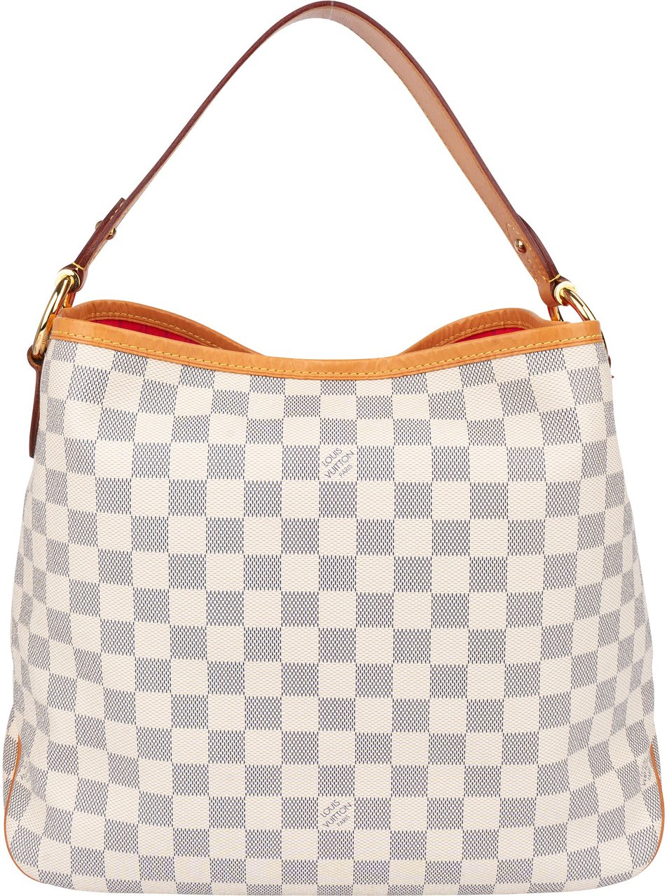 Louis Vuitton Louis Vuitton Damier Azur Monogram NM Delightful PM Handbag Bruin