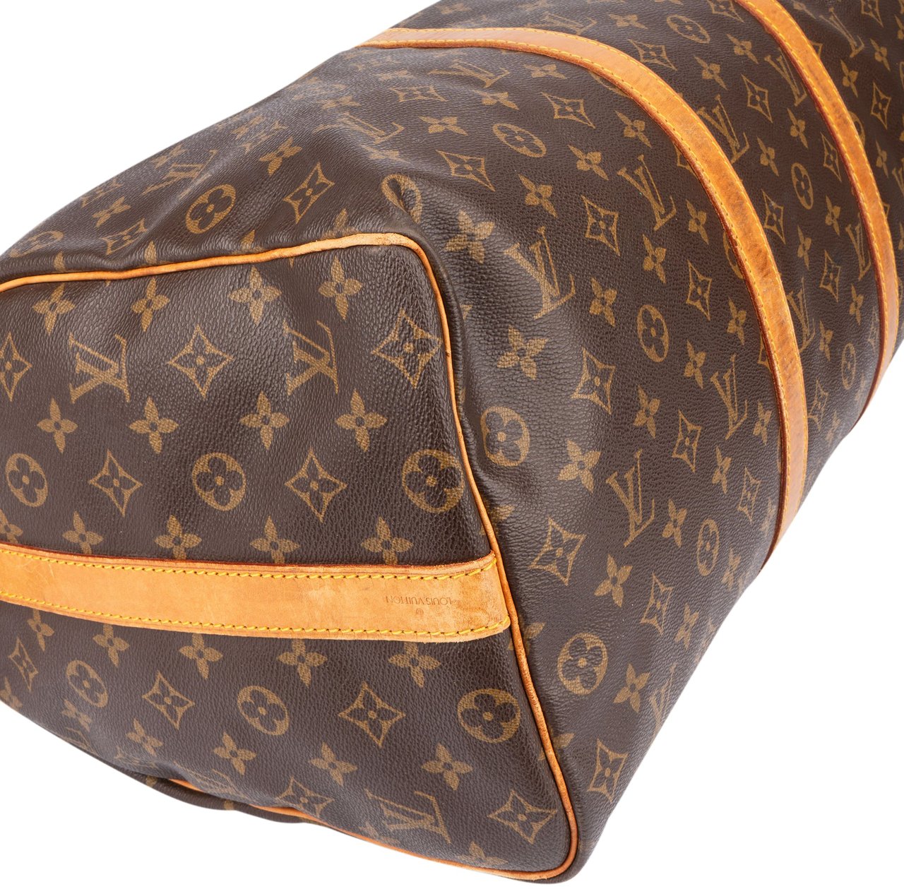 Louis Vuitton Louis Vuitton Canvas Monogram Keepall 50 Bandouliere Bruin