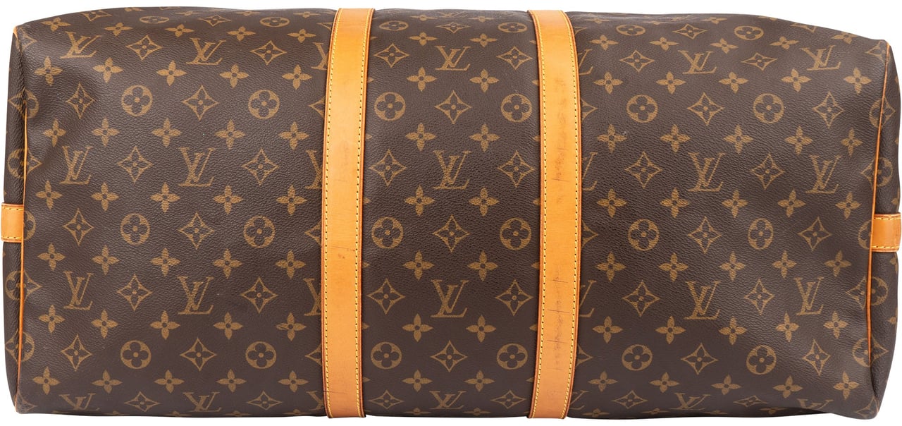 Louis Vuitton Louis Vuitton Canvas Monogram Keepall 55 Bandouliere Bruin