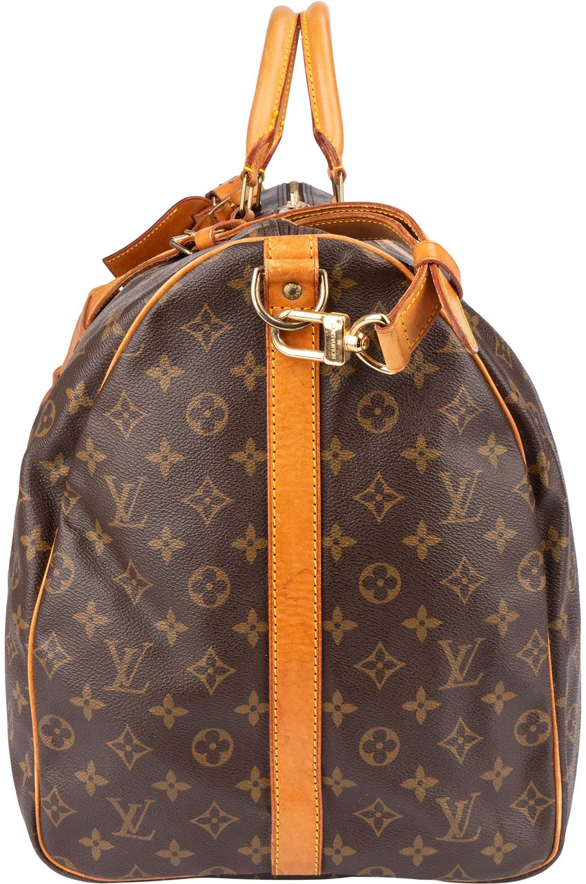 Louis Vuitton Louis Vuitton Canvas Monogram Keepall 60 Bandouliere Bruin