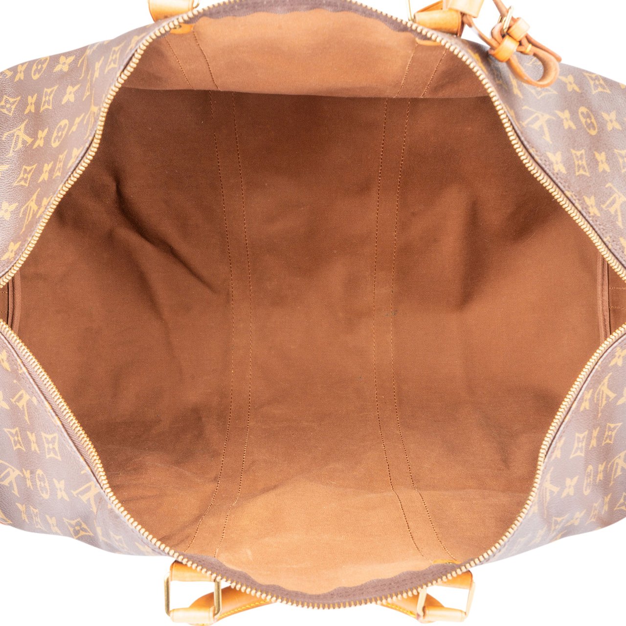 Louis Vuitton Louis Vuitton Canvas Monogram Keepall 60 Bandouliere Bruin