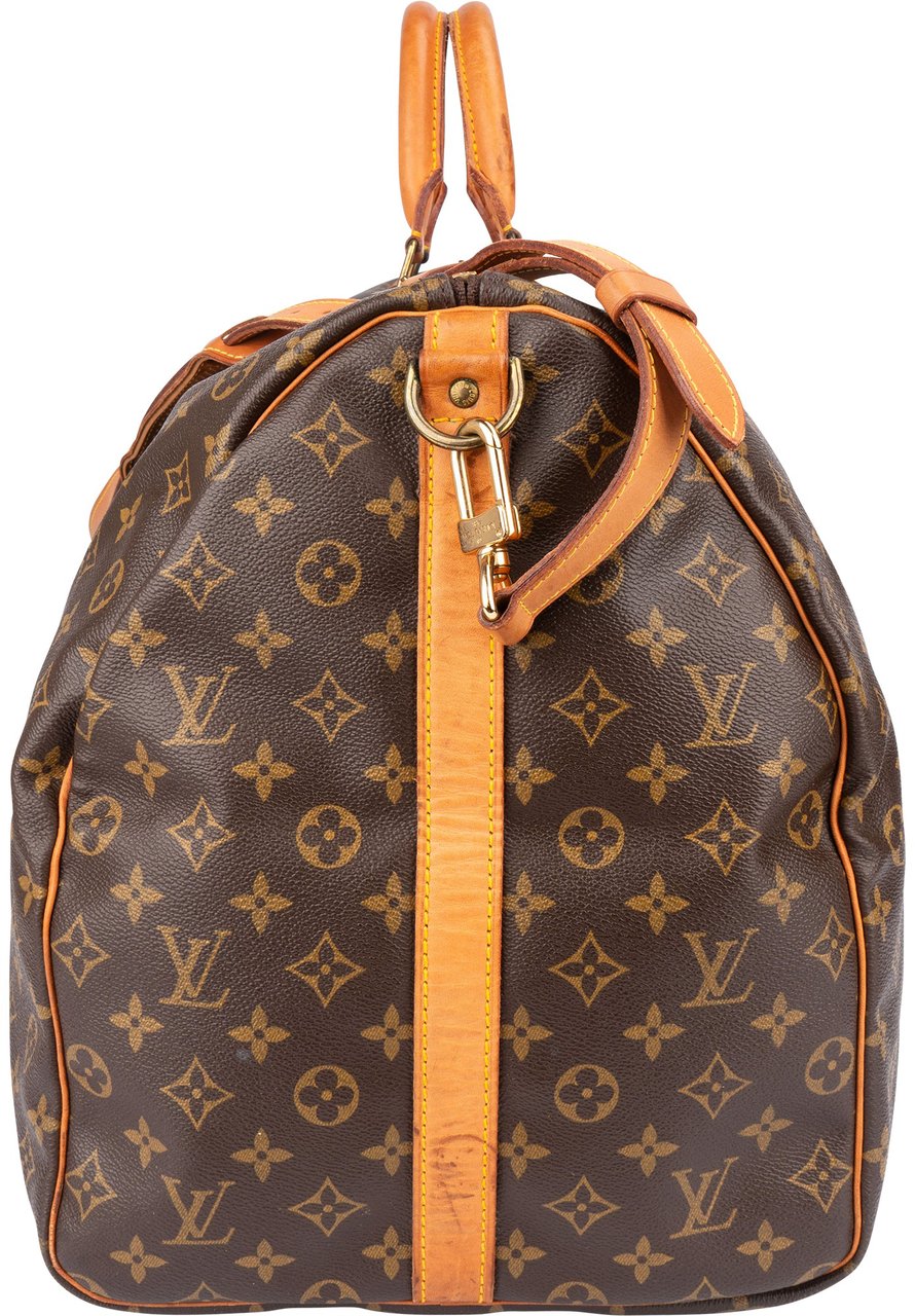 Louis Vuitton Louis Vuitton Canvas Monogram Keepall 60 Bandouliere Bruin