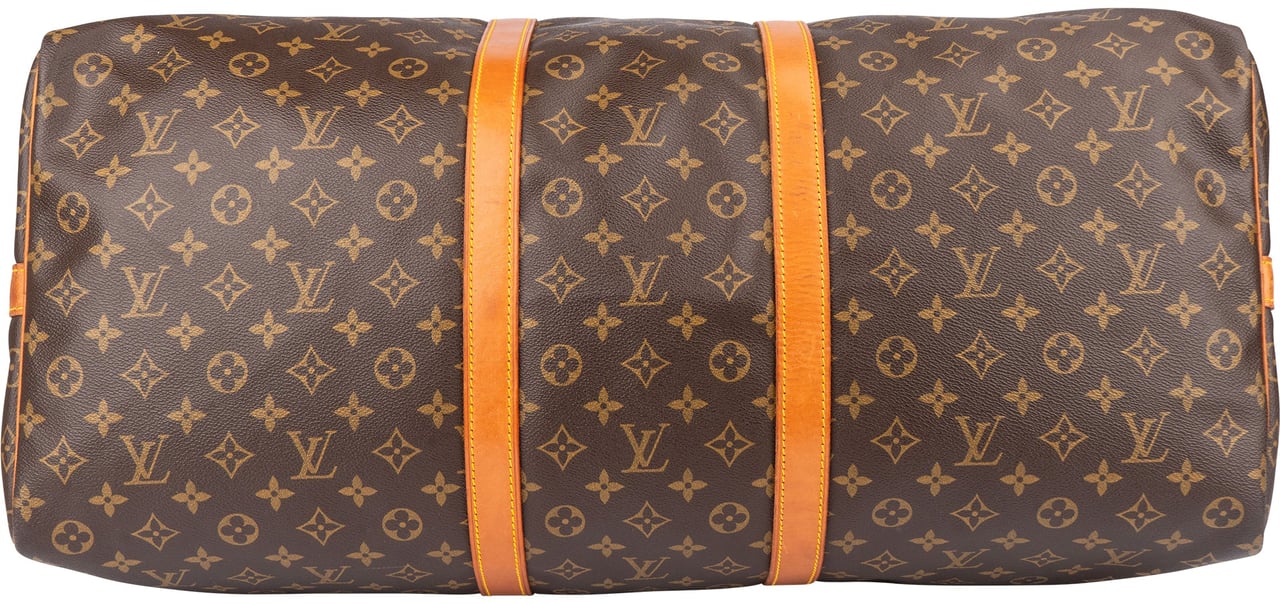 Louis Vuitton Louis Vuitton Canvas Monogram Keepall 60 Bandouliere Bruin