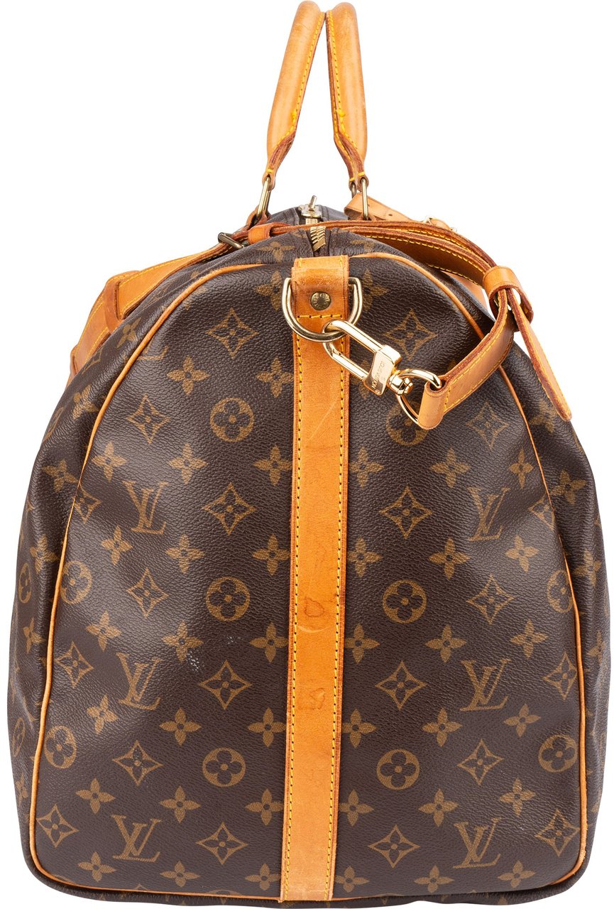 Louis Vuitton Louis Vuitton Canvas Monogram Keepall 60 Bandouliere Bruin