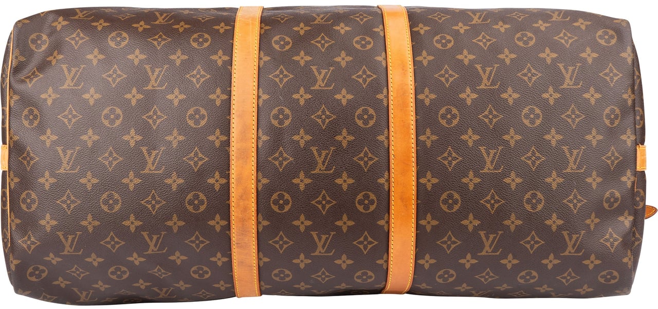 Louis Vuitton Louis Vuitton Canvas Monogram Keepall 60 Bandouliere Bruin