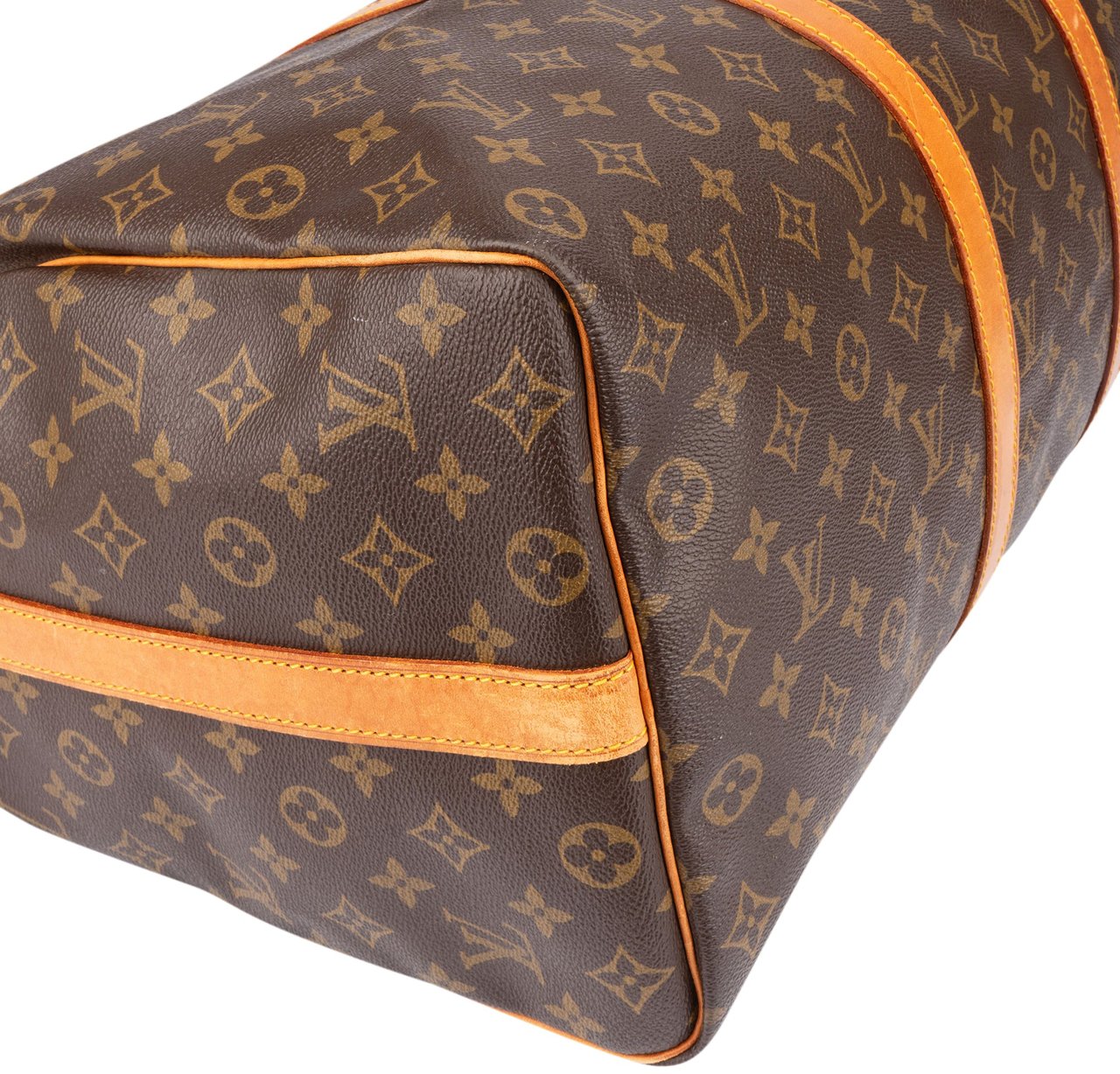 Louis Vuitton Louis Vuitton Canvas Monogram Keepall 50 Bandouliere Bruin