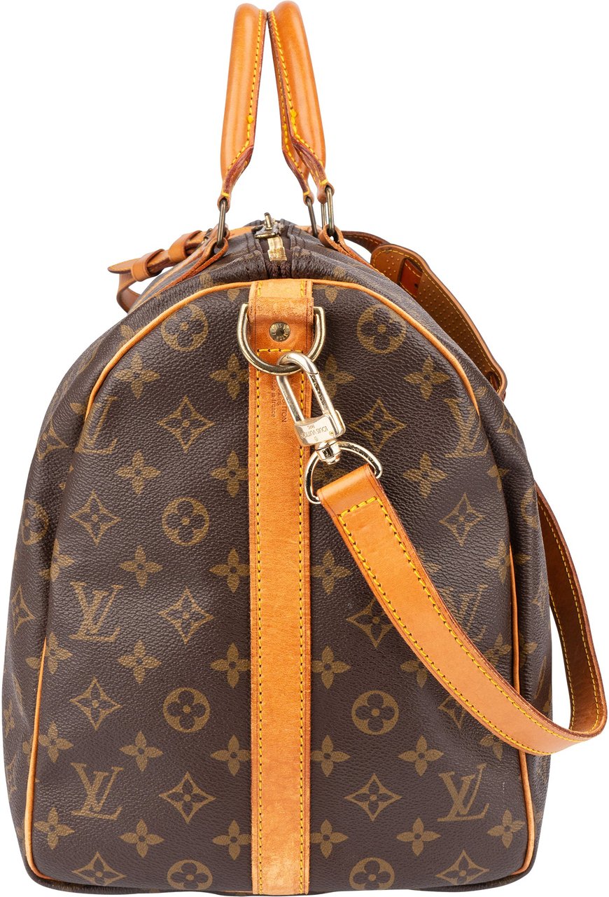 Louis Vuitton Louis Vuitton Canvas Monogram Keepall 50 Bandouliere Bruin