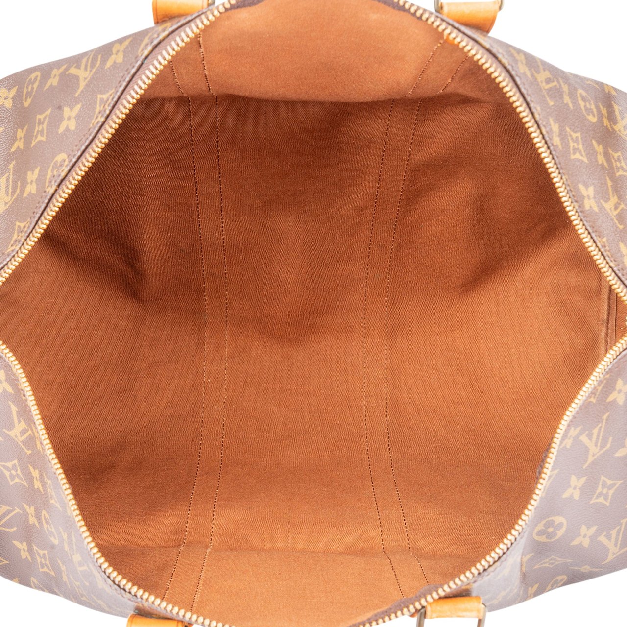 Louis Vuitton Louis Vuitton Canvas Monogram Keepall 50 Bandouliere Bruin
