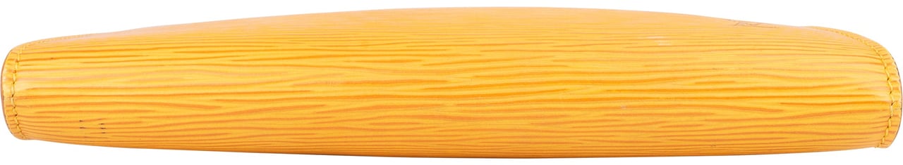 Louis Vuitton Yellow Epi Leather Pochette Accessoire Handbag Geel