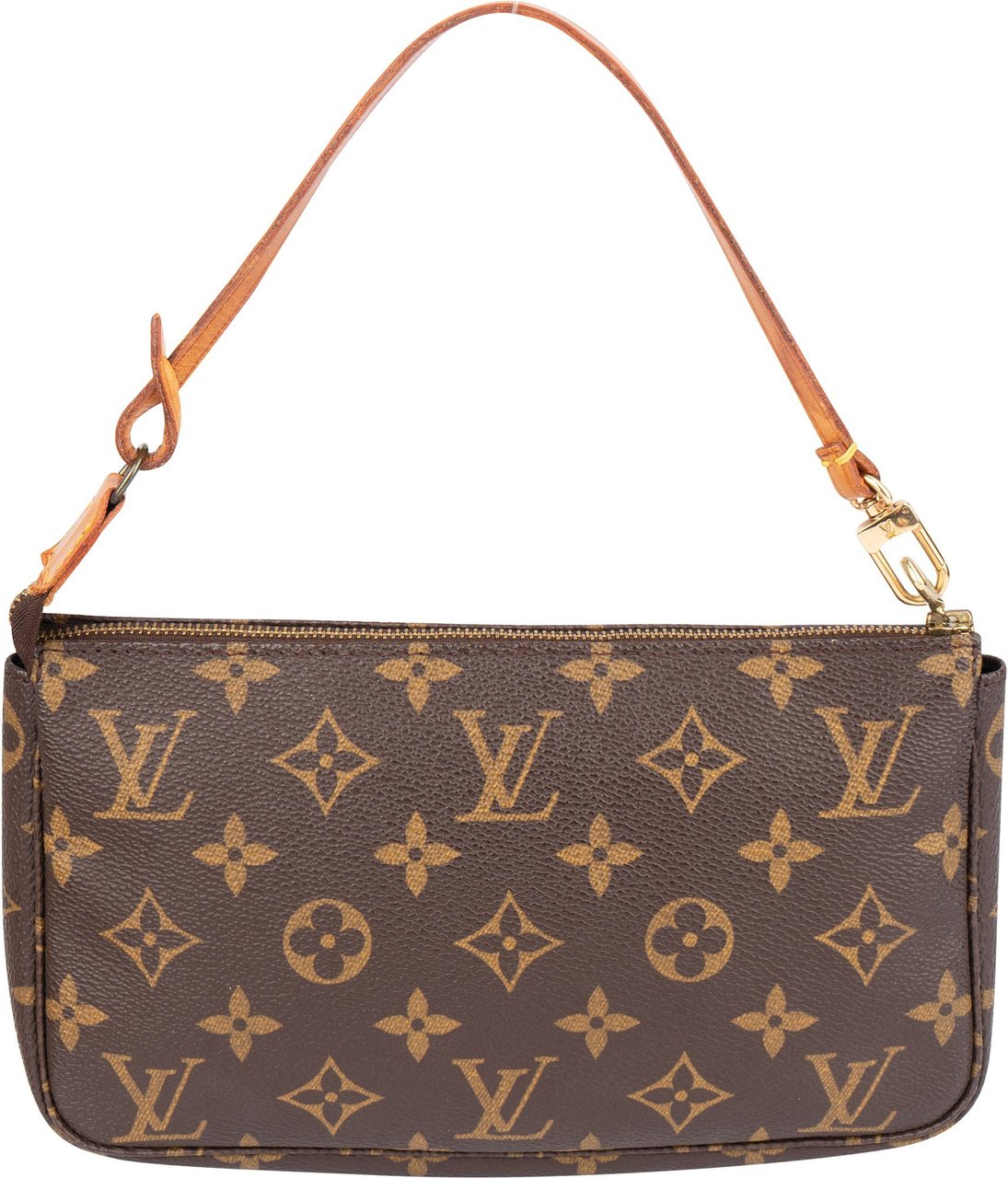 Louis Vuitton Louis Vuitton Canvas Monogram Pochette Accessire Handbag Bruin