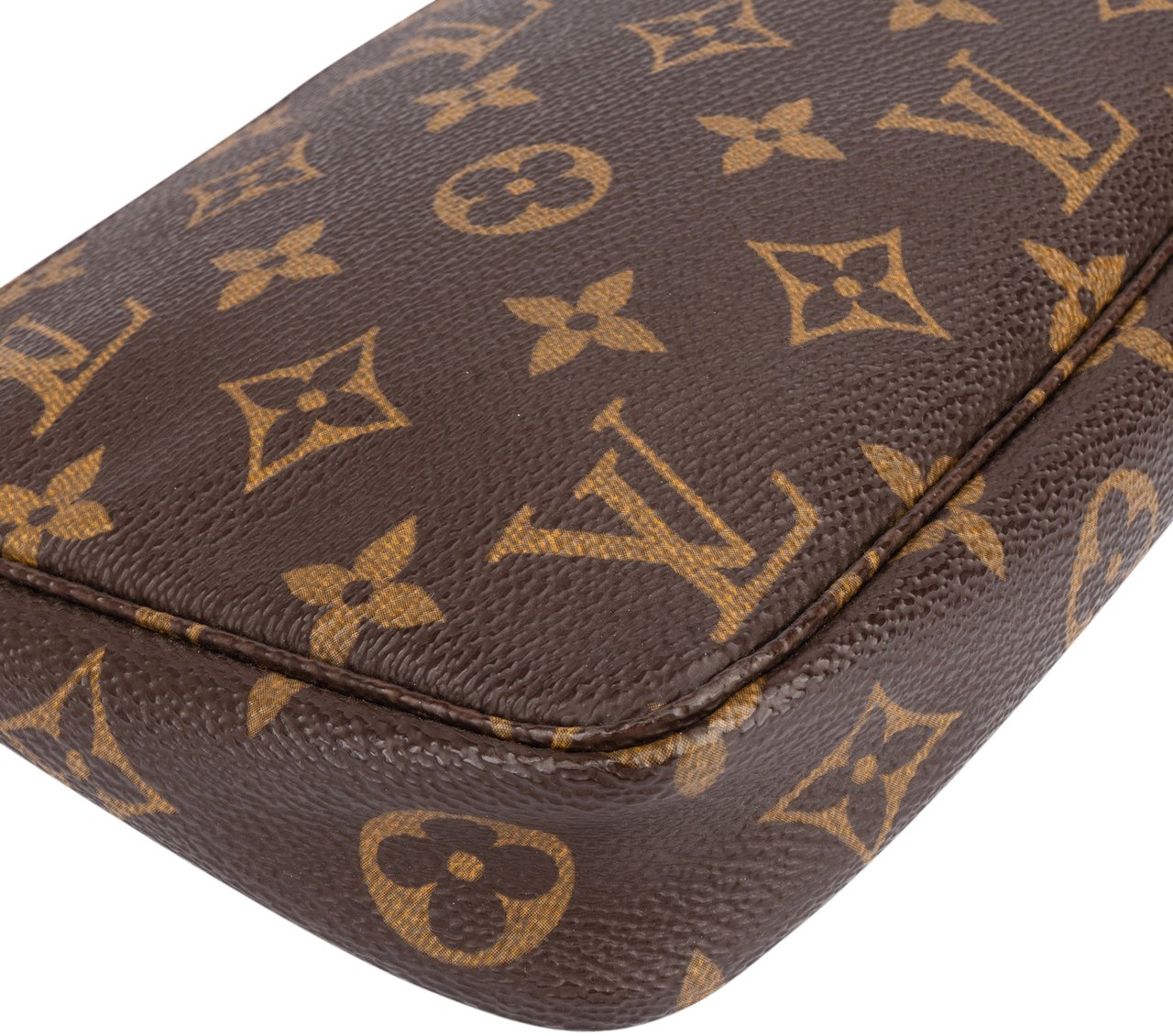 Louis Vuitton Louis Vuitton Canvas Monogram Pochette Accessire Handbag Bruin