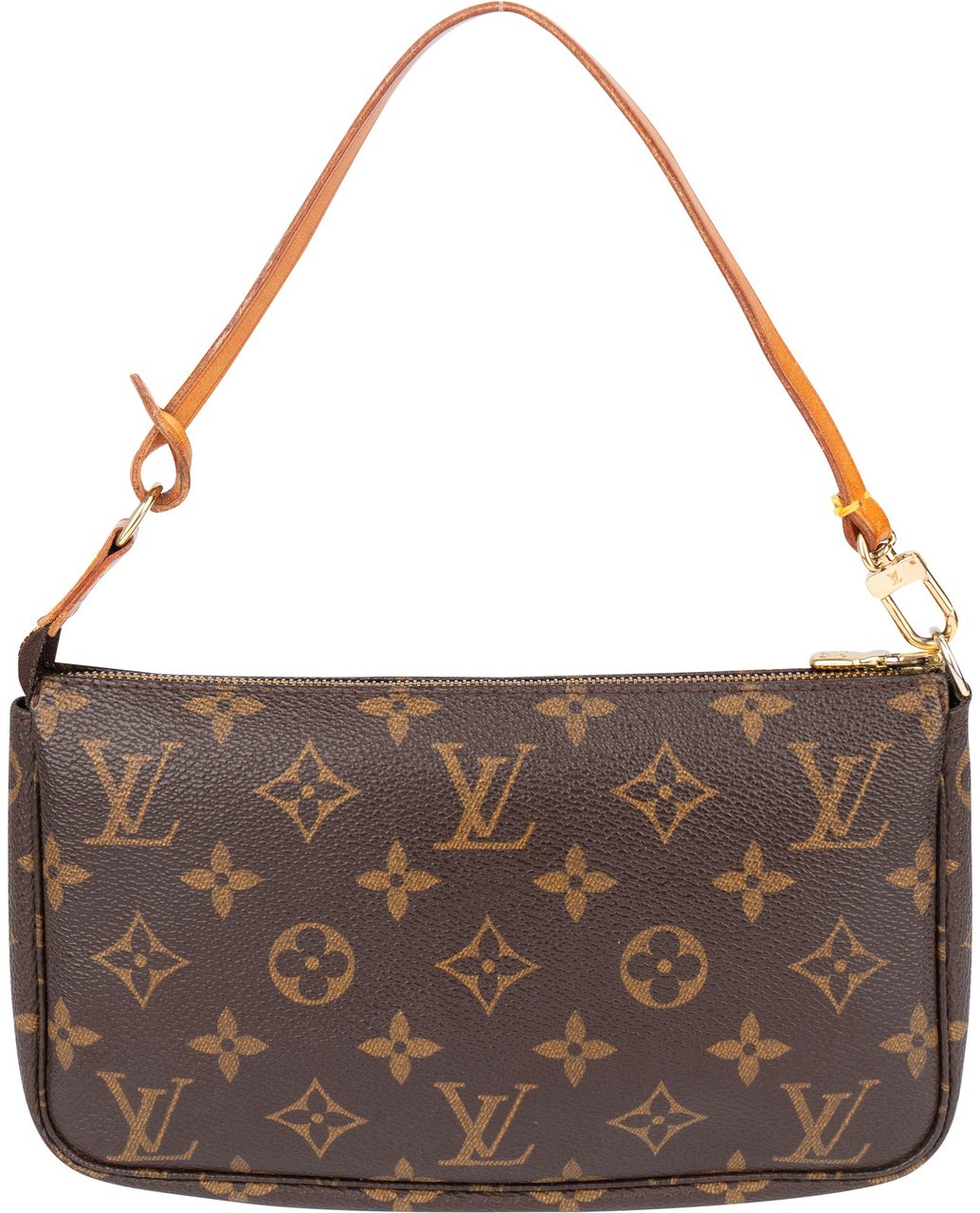 Louis Vuitton Louis Vuitton Canvas Monogram Pochette Accessoire Handbag Bruin