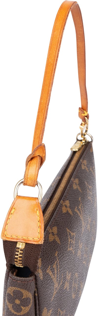 Louis Vuitton Louis Vuitton Canvas Monogram Pochette Accessoire Handbag Bruin