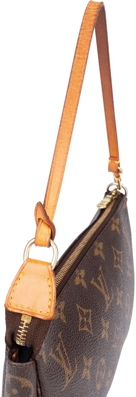 Louis Vuitton Louis Vuitton Canvas Monogram Pochette Accessoire Handbag Bruin