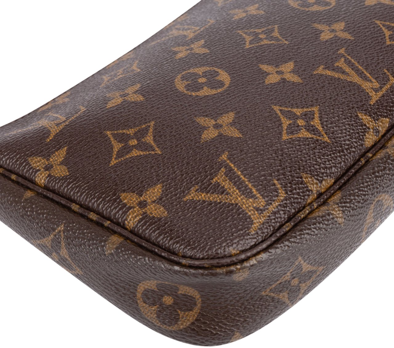 Louis Vuitton Louis Vuitton Canvas Monogram Pochette Accessoire Handbag Bruin