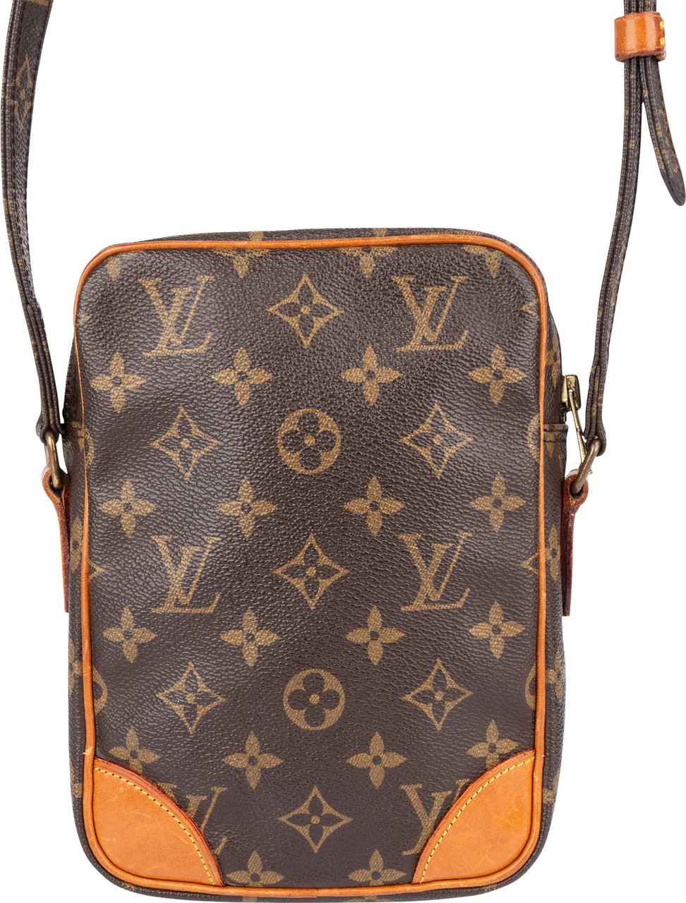 Louis Vuitton Louis Vuitton Canvas Monogram Danube Crossbody Bag Bruin